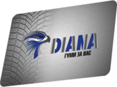 Diana card in Cardbox in Cardbox